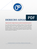 Derecho Aduanero