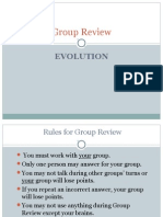 Evolution Group Review