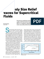 Rigorously Size Relief Valves For Critical Fluids