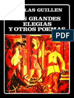Nicolas Guillen - Las Grandes Elegias y Otros Poemas
