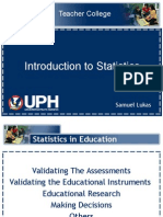 01 Introduction To Statistics
