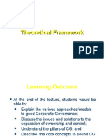 Theoretical Frameworks of Corporate Governance