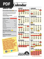 JCPS 2014-15 Calendar | PDF | Preschool | Child Care