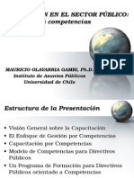 Capacitacion en El Sector Publico - U.chile