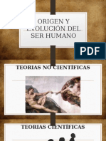 Origen y Evolución Del Ser Humano