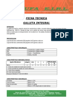 f.t. Galleta Integral