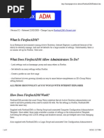 Firefox ADM Settings