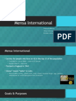 Mensa International 1