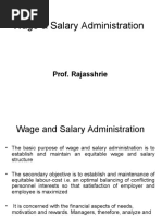 Wage Salary Administration