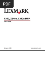 Download Lexmark X340 Multi-Function Printer Manual by Matvat0 SN29266285 doc pdf