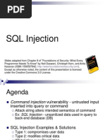 SQL Injection