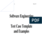 Test Case Template