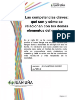 Las Competencias Clave, Relación Con El Currículum