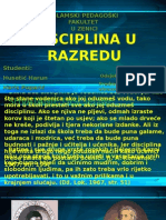 Disciplina U Razredu