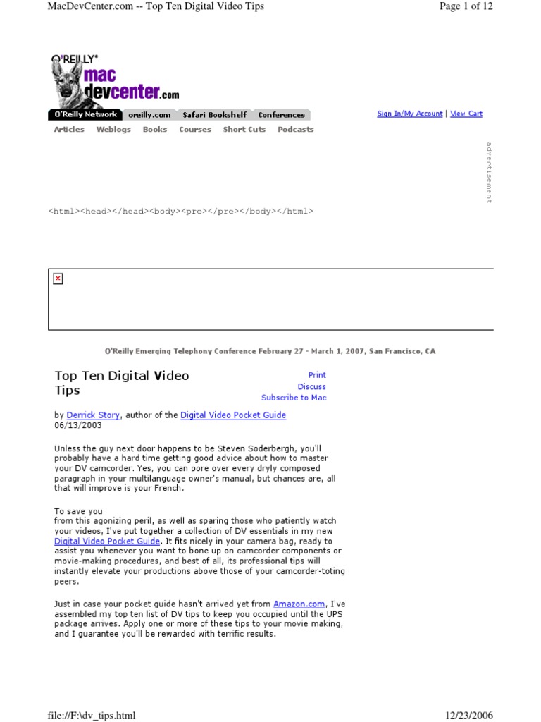 Video Editing Pdf Leisure Computing And Information Technology