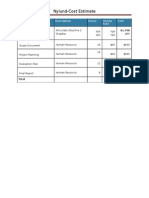 Nylund Costestimate