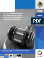 Guía diseño infraestructura sistema justicia penal