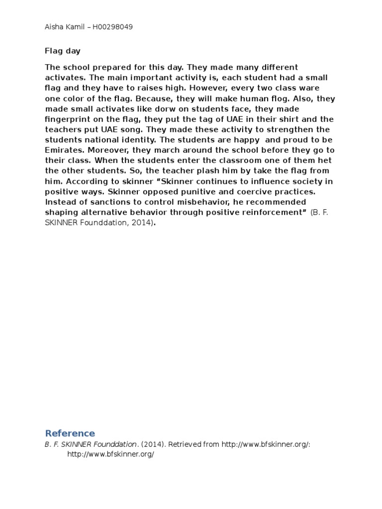 Reflection 3 | PDF | Social Science | Wellness