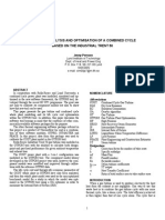 Combided Cycle Analysis RR Trent