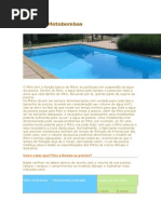 Dimensionamento Motor Piscina