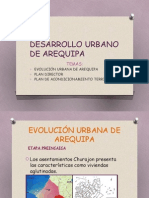 Desarrollo Urbano de Arequipa