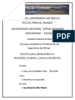 Muestreo y Cuarteo de Minerales