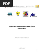 Documento Oficial Diseño Curricular PNF Geociencias 2013