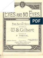 Eyes and No Eyes by W.S.Gilbert