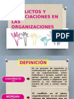 Conflicto y Negociacion de Las Organizaciones