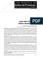 PUPO. Luzes Sobre o Espectador - Artistas e Docentes Em Ação