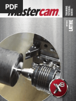 SAMPLE MastercamX8 Lathe TrainingTutorial