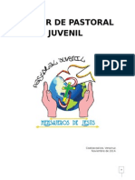 Taller. Metodologia en La Evangelizacion Del Joven. 2014