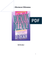 The Mormon Dilemma Master Word