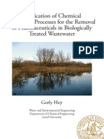 Application of Chemical Oxidation Processes for the Removal of Pharmaceuticals in Biologically Treated Wastewater-Gerly PhD Thesis With Cover Page