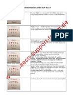 Testmodus Incanto SUP021Y PDF