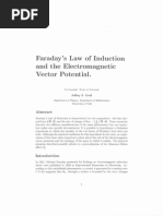 Download Faradays Law of Induction and the Electromagnetic Vector Potential by Jeffrey Gold SN292715477 doc pdf