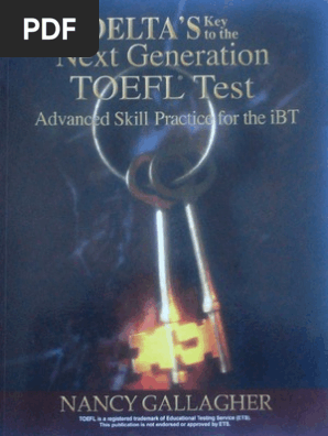 語学・辞書・学習参考書 DELTA'S Key to Next Generation TOEFL Delta's Key To The Next Generation TOEFL Test | PDF