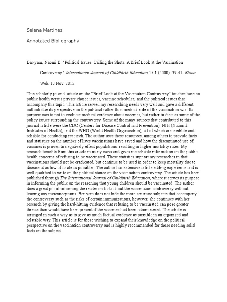 How to do a annotated bibliography image