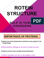 Protein Structure Powerpoint Presentation Newest Pink and Purple