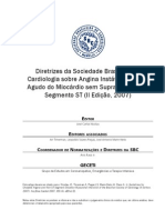 Angina Instável e IAM - Diretriz_SIMI