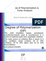 DP & Furan Analysis for Transformer Insulation