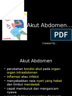 Bedah Digestif - SKD 4A - Akut Abdomen