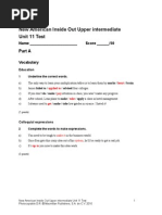 Download New American Inside Out Upper intermediate unit 11 test by Bruno Miranda SN292727461 doc pdf