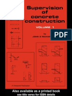 Supervision of Concrete Const. Vol.1