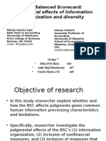 The Balanced Scorecard (BA)