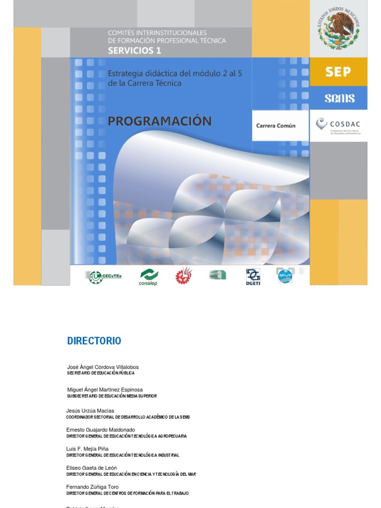Secuencias de Programacin | PDF | Programación de computadoras | Software