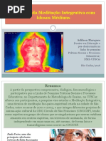 A prática da Meditação Integrativa com idosos médiuns