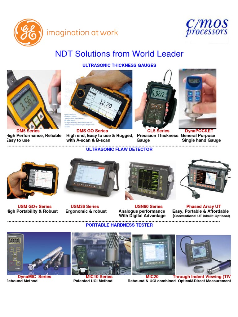 GE NDT Catalogue