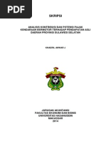 Download analisis kontribusi dan potensi pajak by Syarifah Vandiratika SN292759343 doc pdf