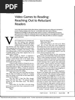 Download Video Games to Reading Reaching Out to Reluctant Readers by dittsy SN292762583 doc pdf